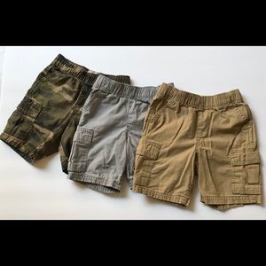 The Childrens Place Little Boys Pull-On Cargo Shorts